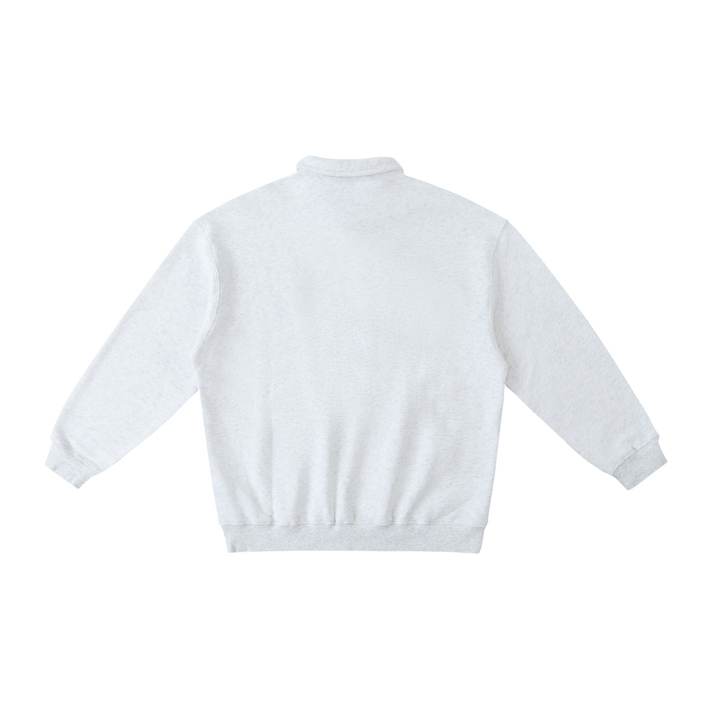 Lighthouse Icon Heavyweight Polo-Collar Sweatshirt