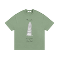 Tower of Pisa Heavyweight Cotton T-Shirt